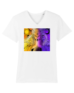 Naruto lupta finală  Tricou mânecă scurtă guler V Bărbat Presenter
