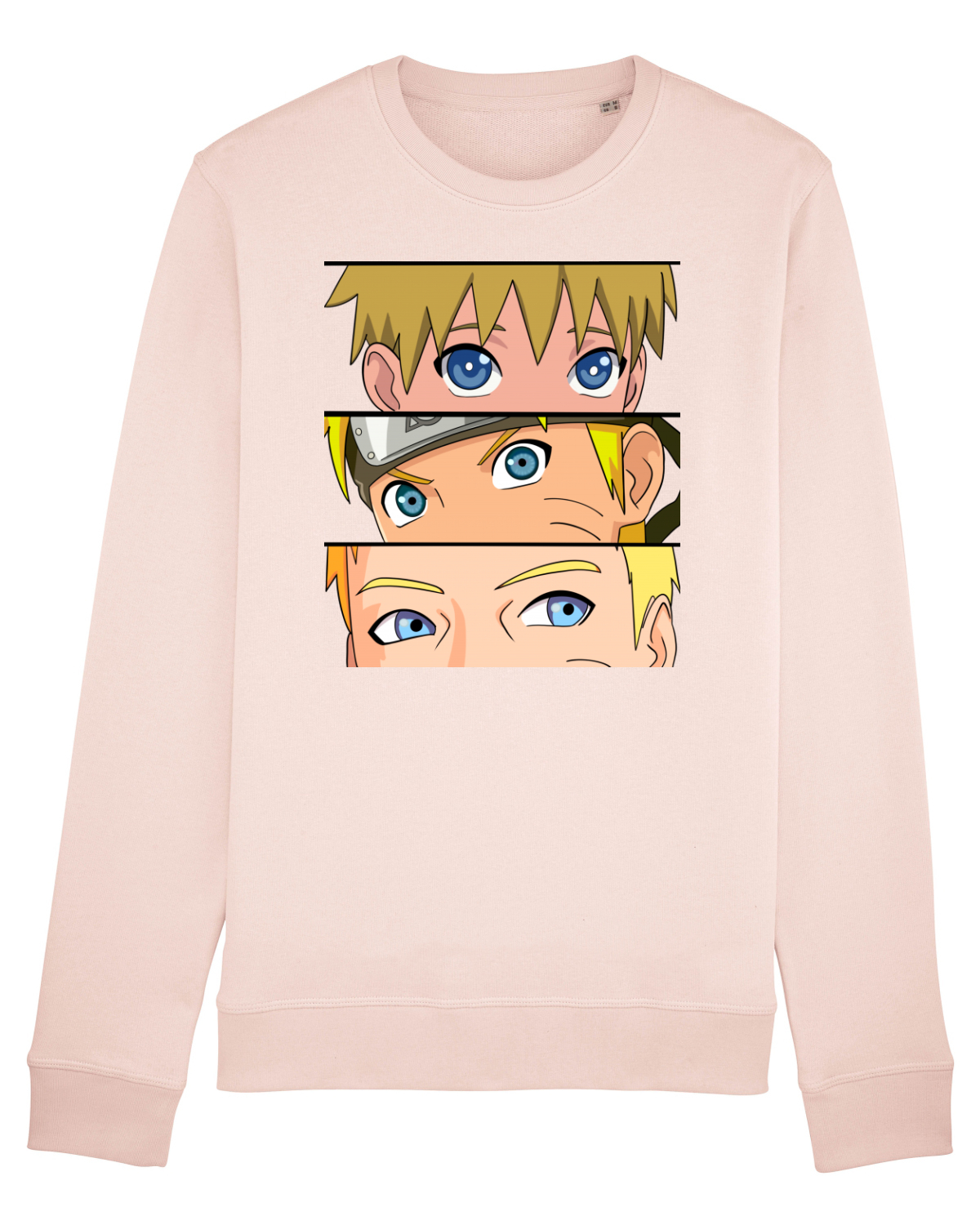 Bluză mânecă lungă Unisex Rise Candy Pink