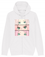 Sakura - Naruto  Hanorac cu fermoar Unisex Connector