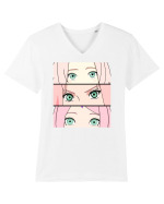 Sakura - Naruto  Tricou mânecă scurtă guler V Bărbat Presenter