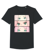 Sakura - Naruto  Tricou mânecă scurtă guler larg Bărbat Skater