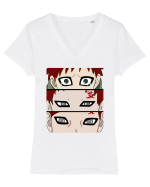 Gaara - Naruto  Tricou mânecă scurtă guler V Damă Evoker