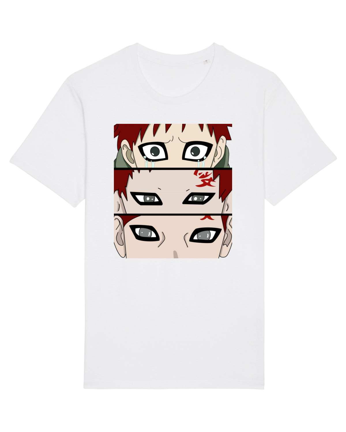 Tricou mânecă scurtă Unisex Rocker White