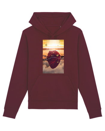 Heart  Burgundy