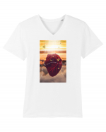 Heart  Tricou mânecă scurtă guler V Bărbat Presenter