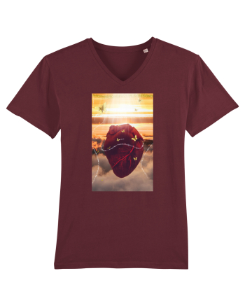 Heart  Burgundy