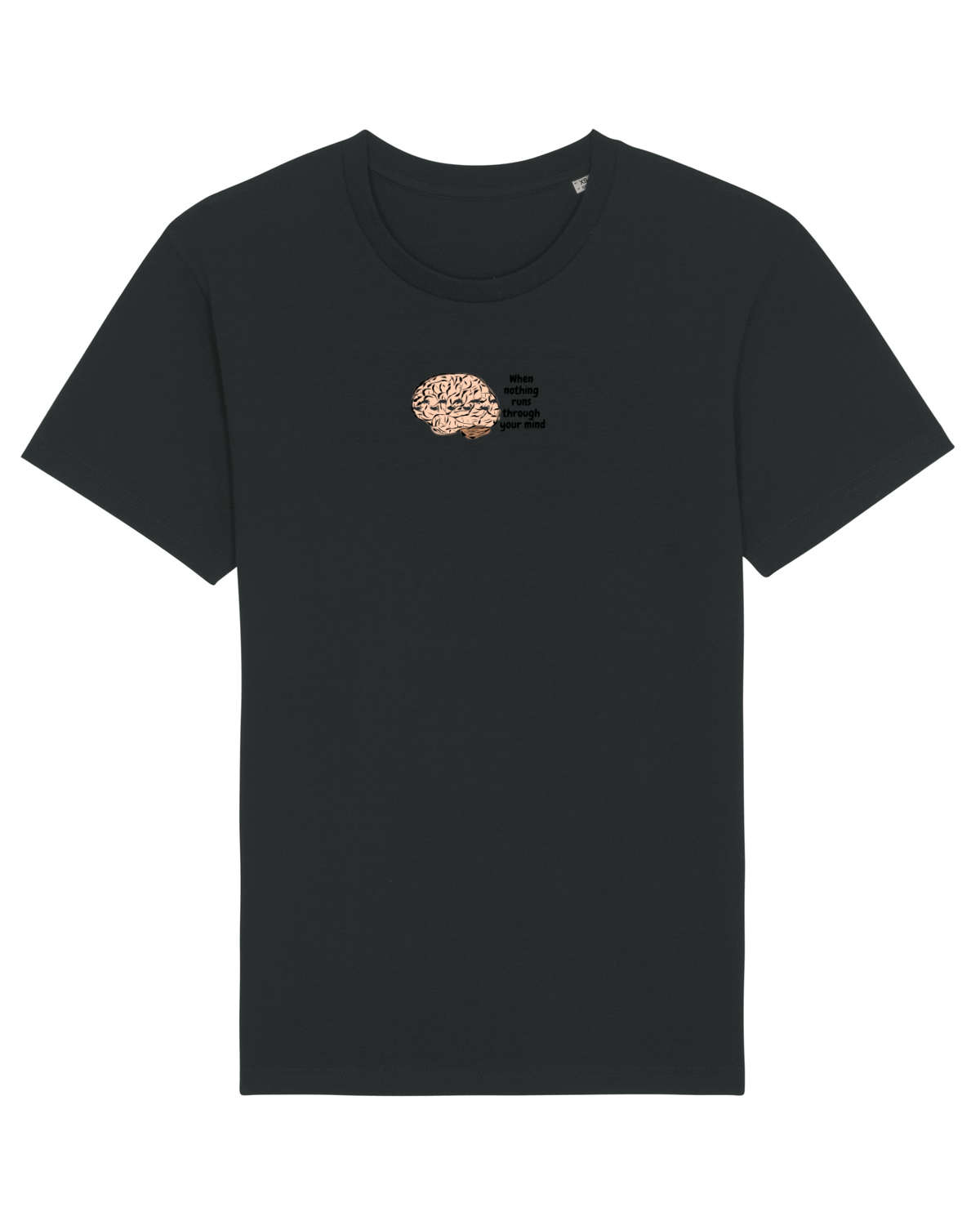 Tricou mânecă scurtă Unisex Rocker Black