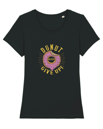 Donut never Give Up! Black