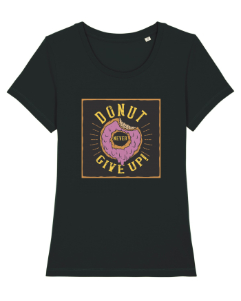 Donut never Give Up ! Black