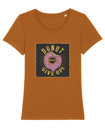 Donut never Give Up ! Roasted Orange