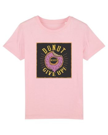 Donut never Give Up ! Cotton Pink