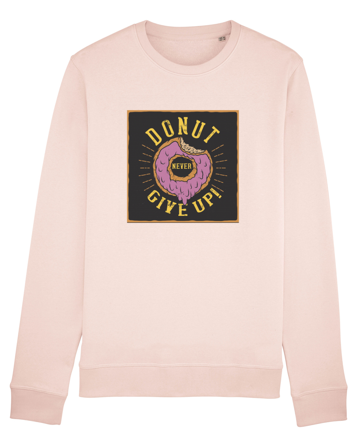 Bluză mânecă lungă Unisex Rise Candy Pink