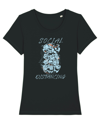 Social Distancing Black