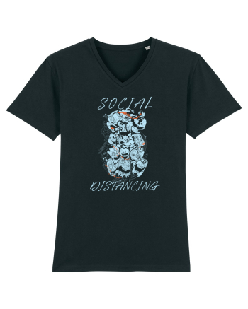 Social Distancing Black