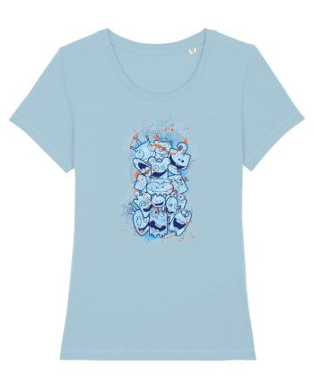 Distantare Sociala ! Sky Blue