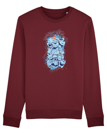Distantare Sociala ! Burgundy