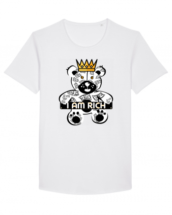 I Am Rich - White Teddy Bear White