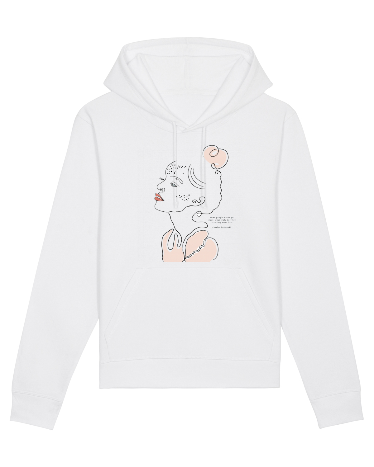Hanorac Unisex Drummer White