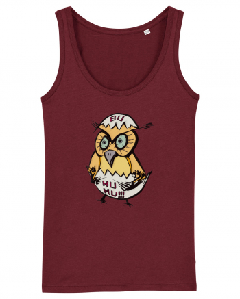 baby owl Burgundy