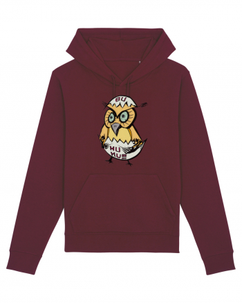 baby owl Burgundy