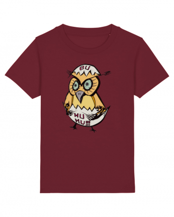 baby owl Burgundy