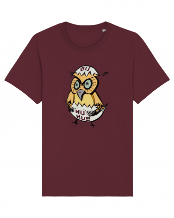 baby owl Burgundy