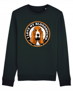 I Love My Bloodhound Bluză mânecă lungă Unisex Rise