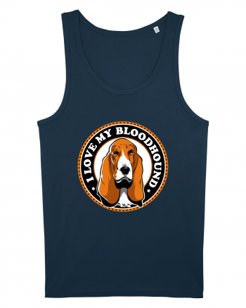 I Love My Bloodhound Navy