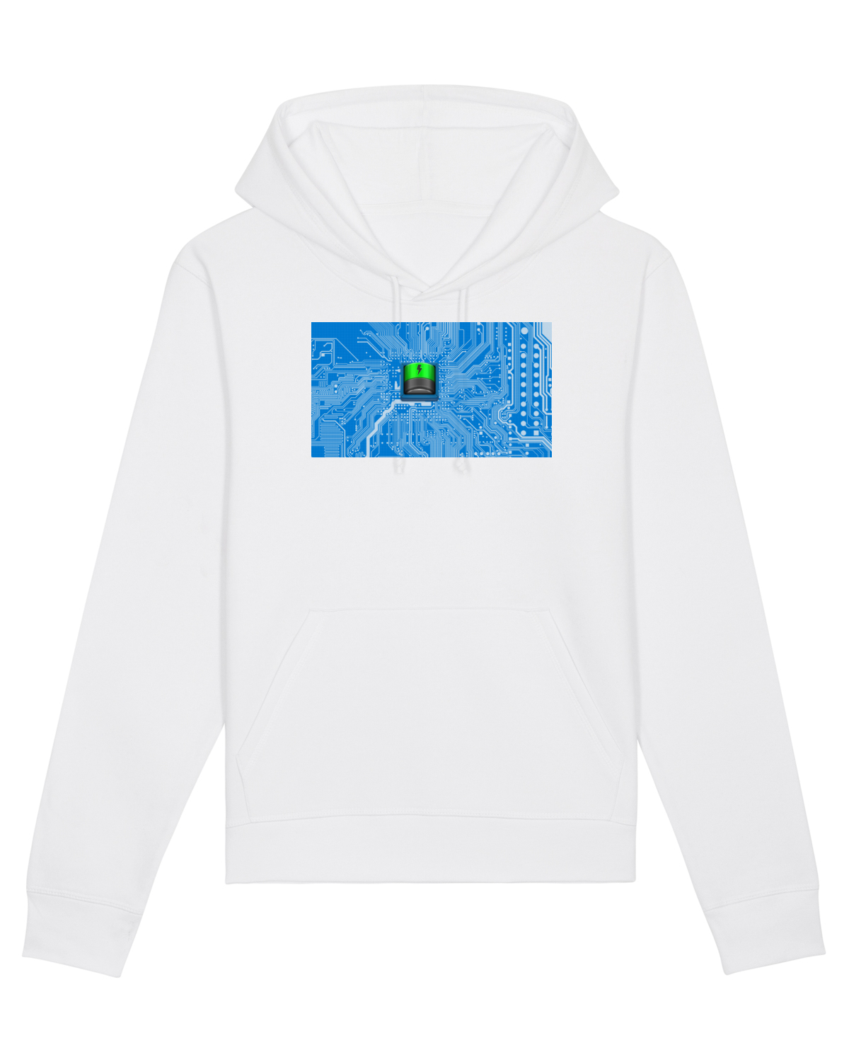 Hanorac Unisex Drummer White