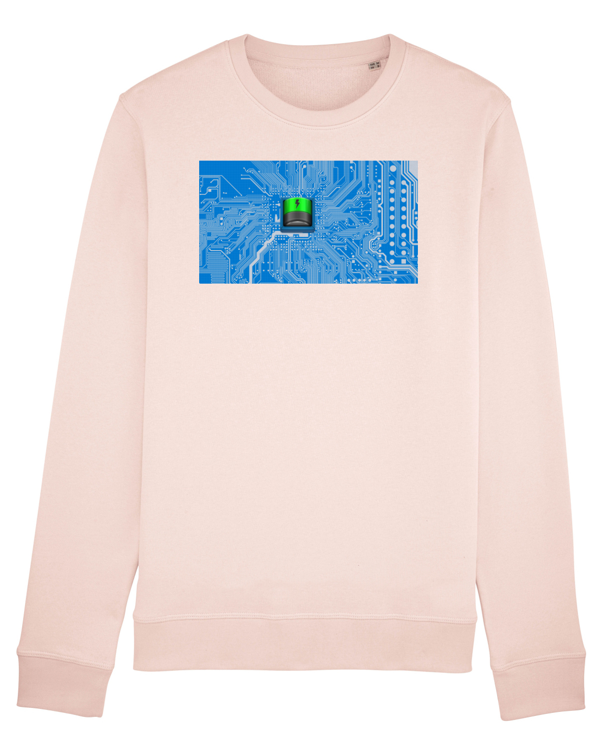 Bluză mânecă lungă Unisex Rise Candy Pink