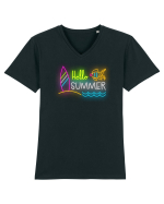 E vara ta Tricou mânecă scurtă guler V Bărbat Presenter