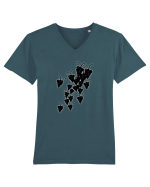 struguri Tricou mânecă scurtă guler V Bărbat Presenter