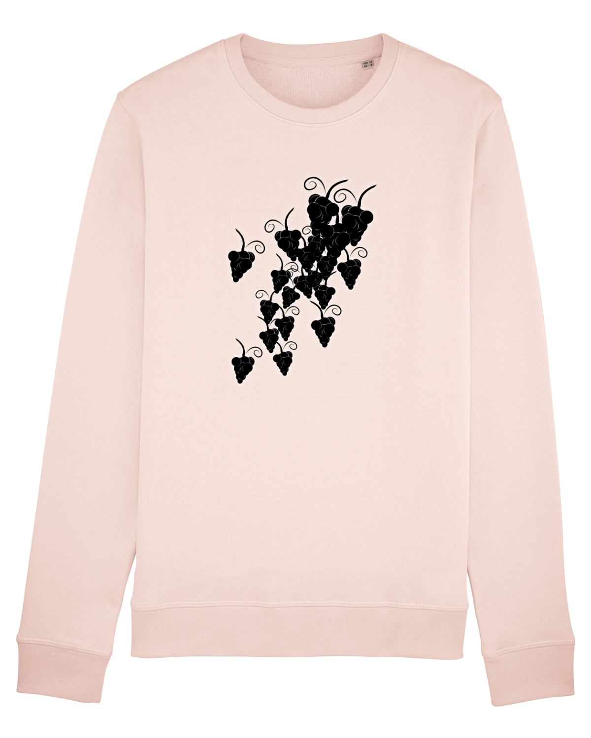 Bluză mânecă lungă Unisex Rise Candy Pink