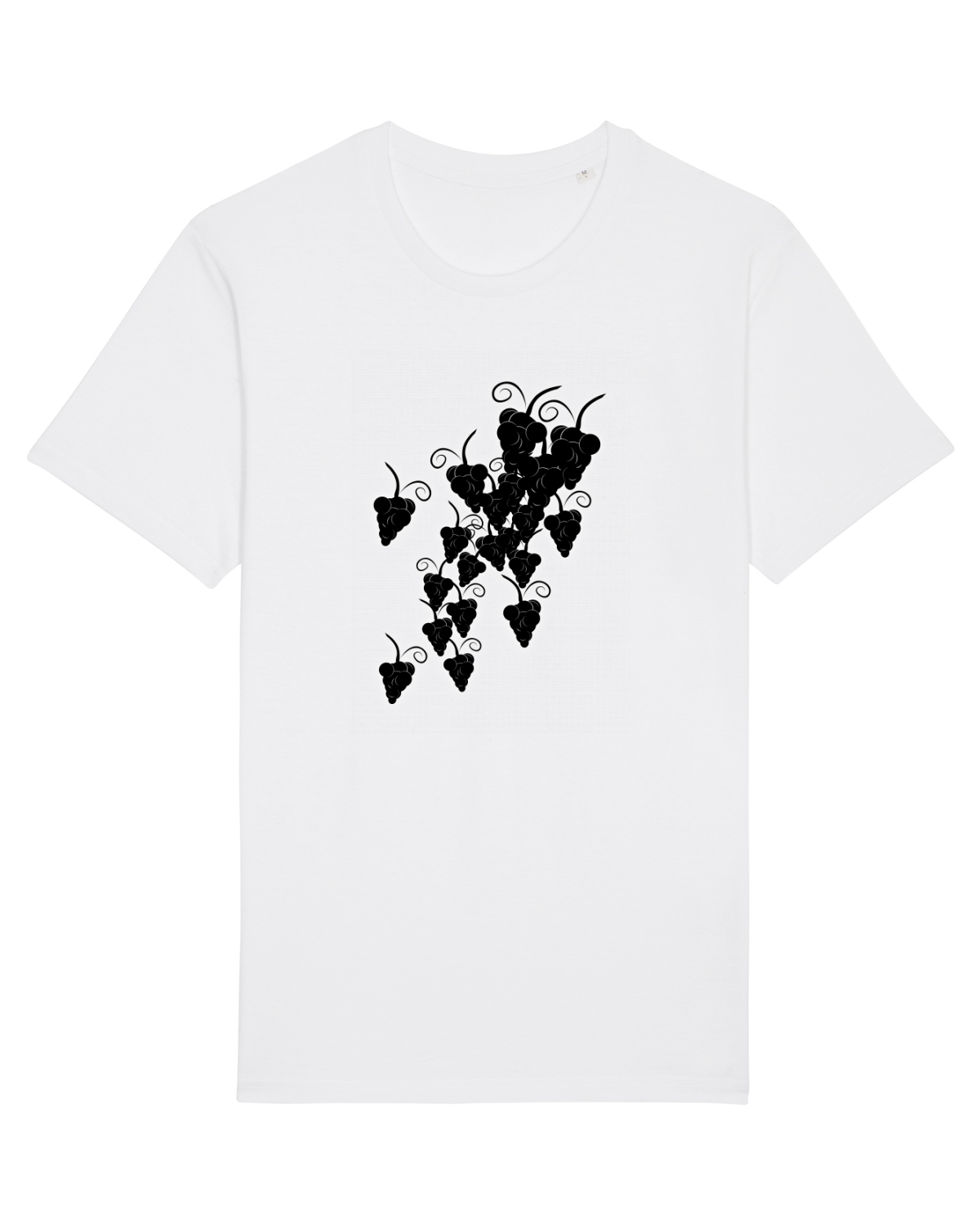 Tricou mânecă scurtă Unisex Rocker White