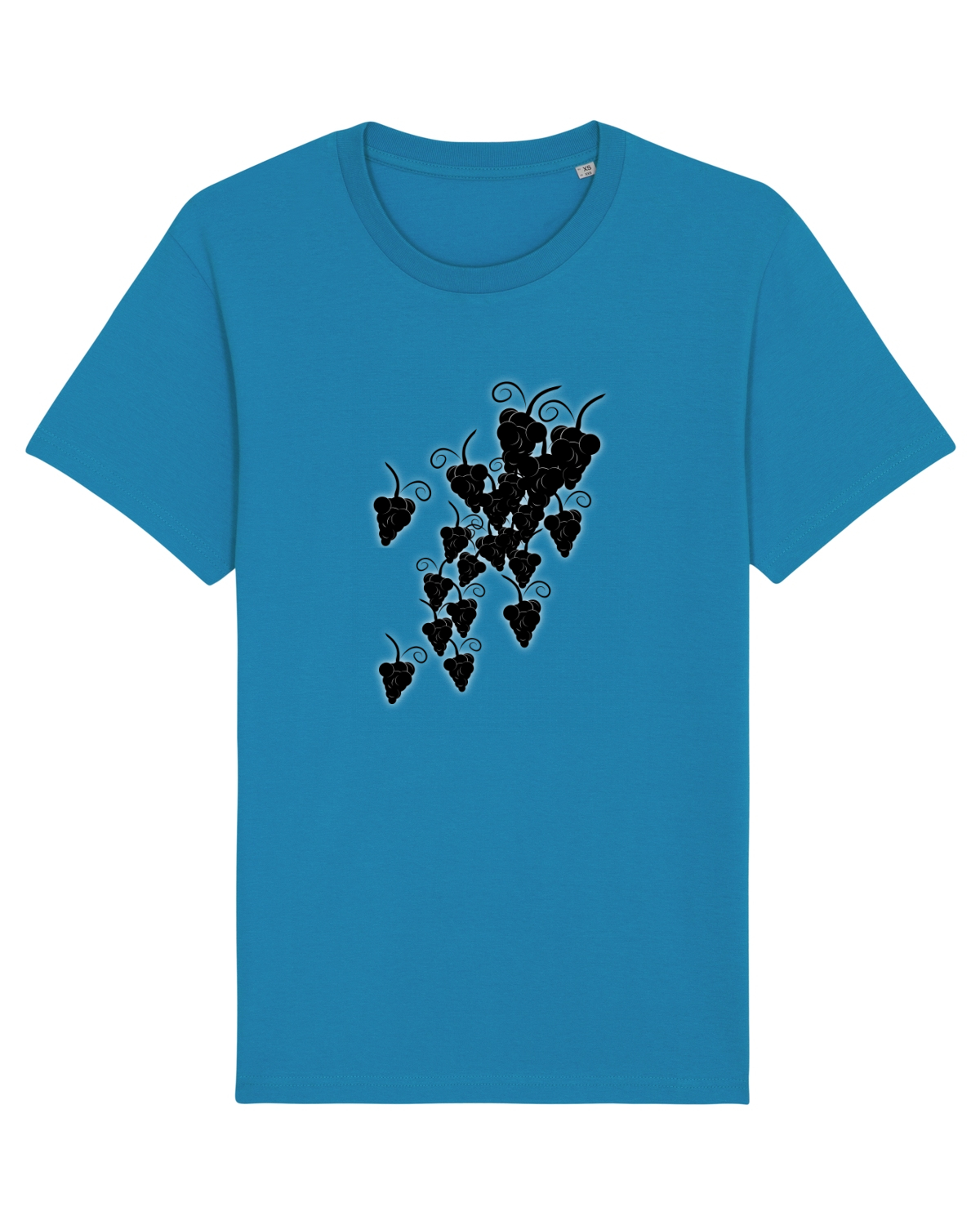 Tricou mânecă scurtă Unisex Rocker Azur