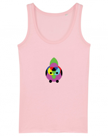 cmyk bird Cotton Pink