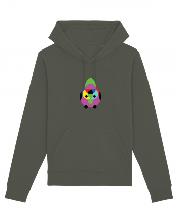 cmyk bird Khaki