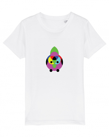 cmyk bird White