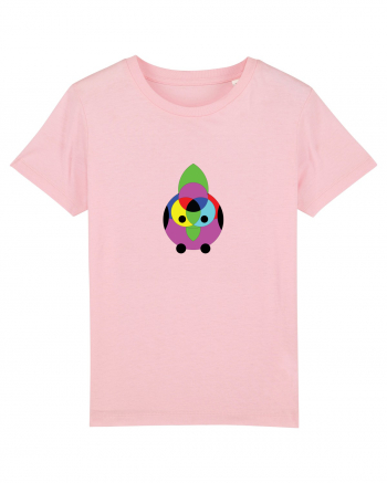 cmyk bird Cotton Pink