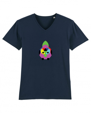 cmyk bird French Navy