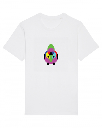 cmyk bird White