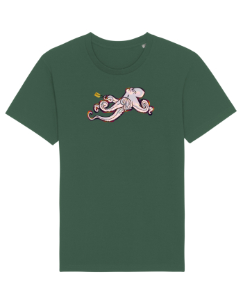 Octopus Bottle Green