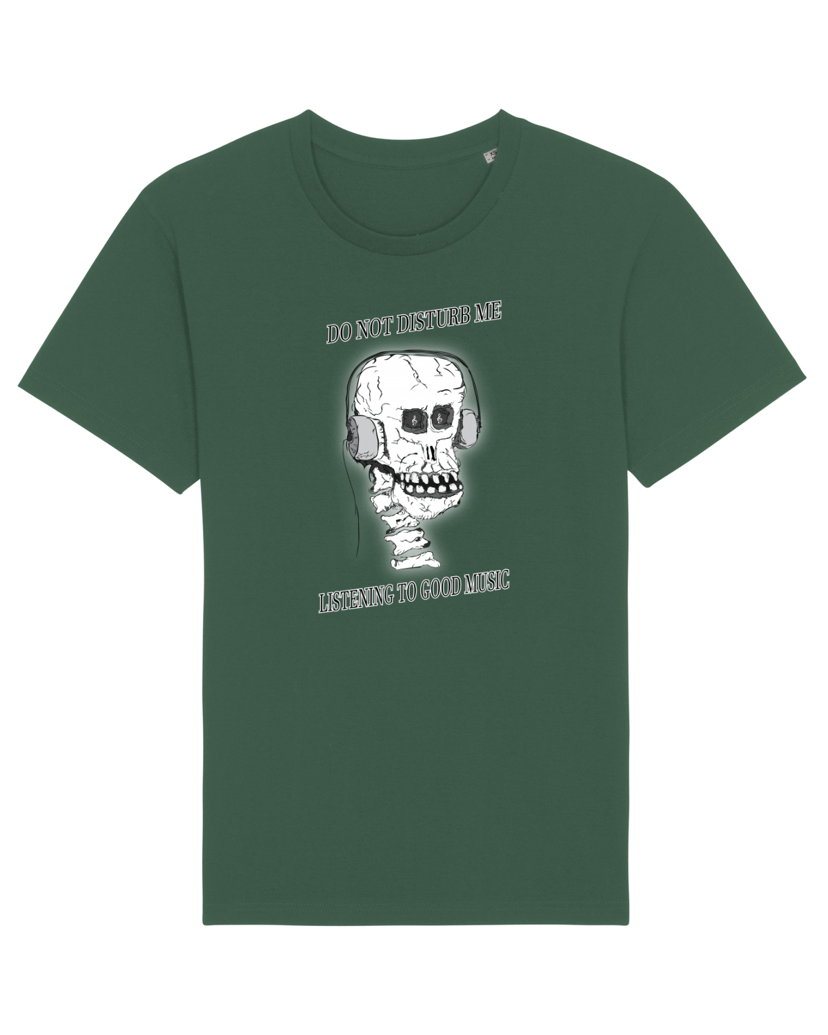Tricou mânecă scurtă Unisex Rocker Bottle Green