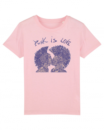 punk is love Cotton Pink