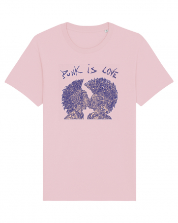 punk is love Cotton Pink