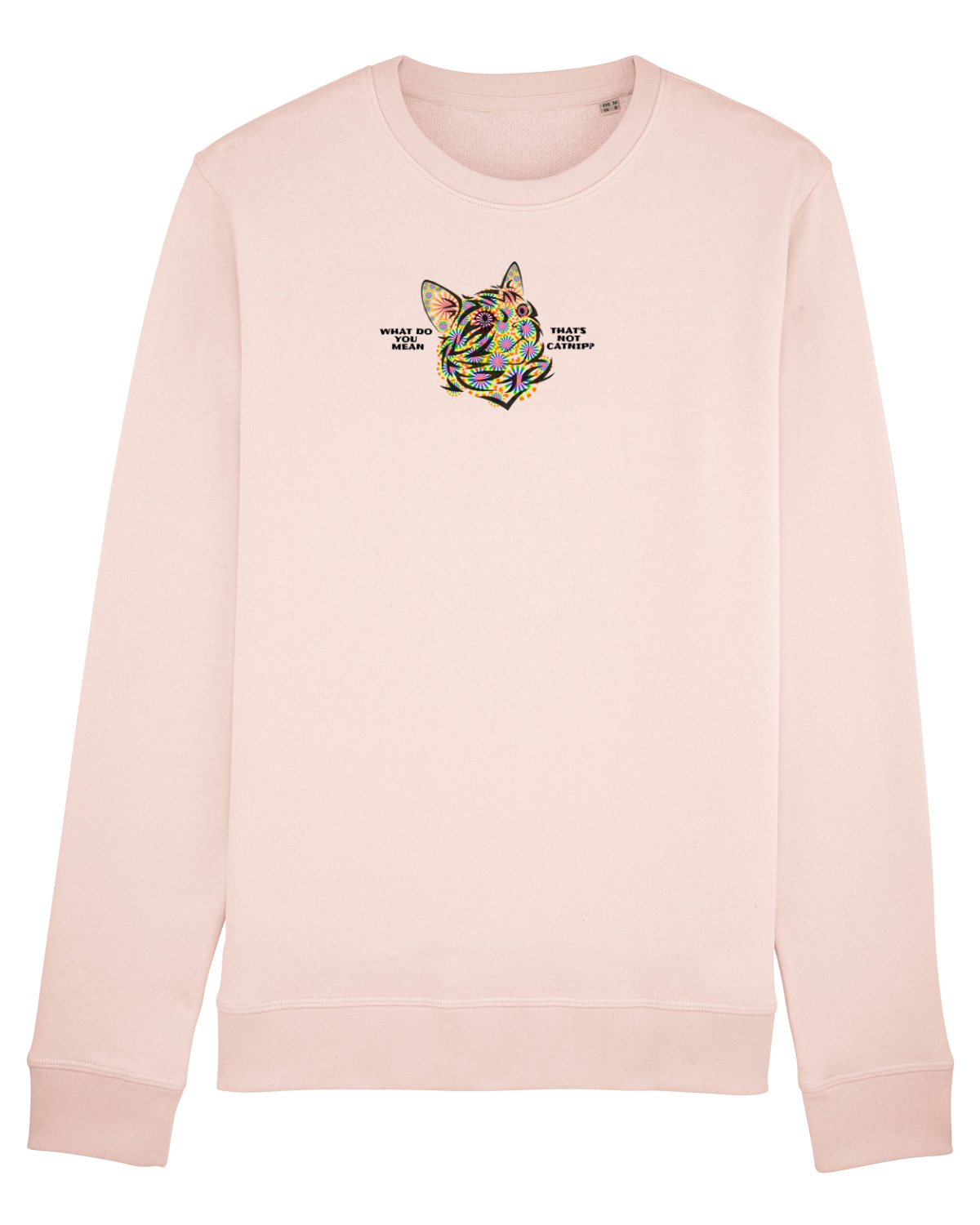 Bluză mânecă lungă Unisex Rise Candy Pink