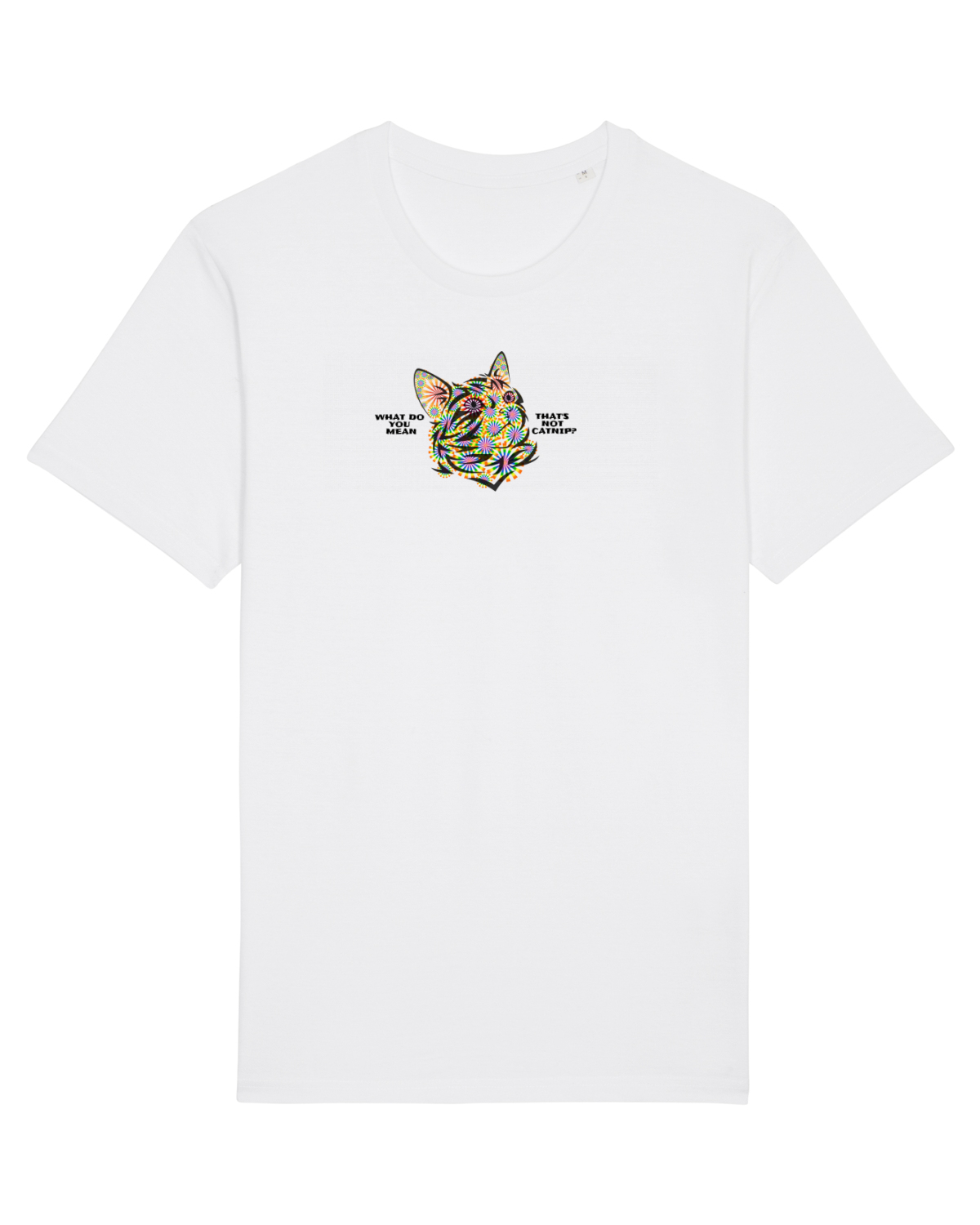 Tricou mânecă scurtă Unisex Rocker White