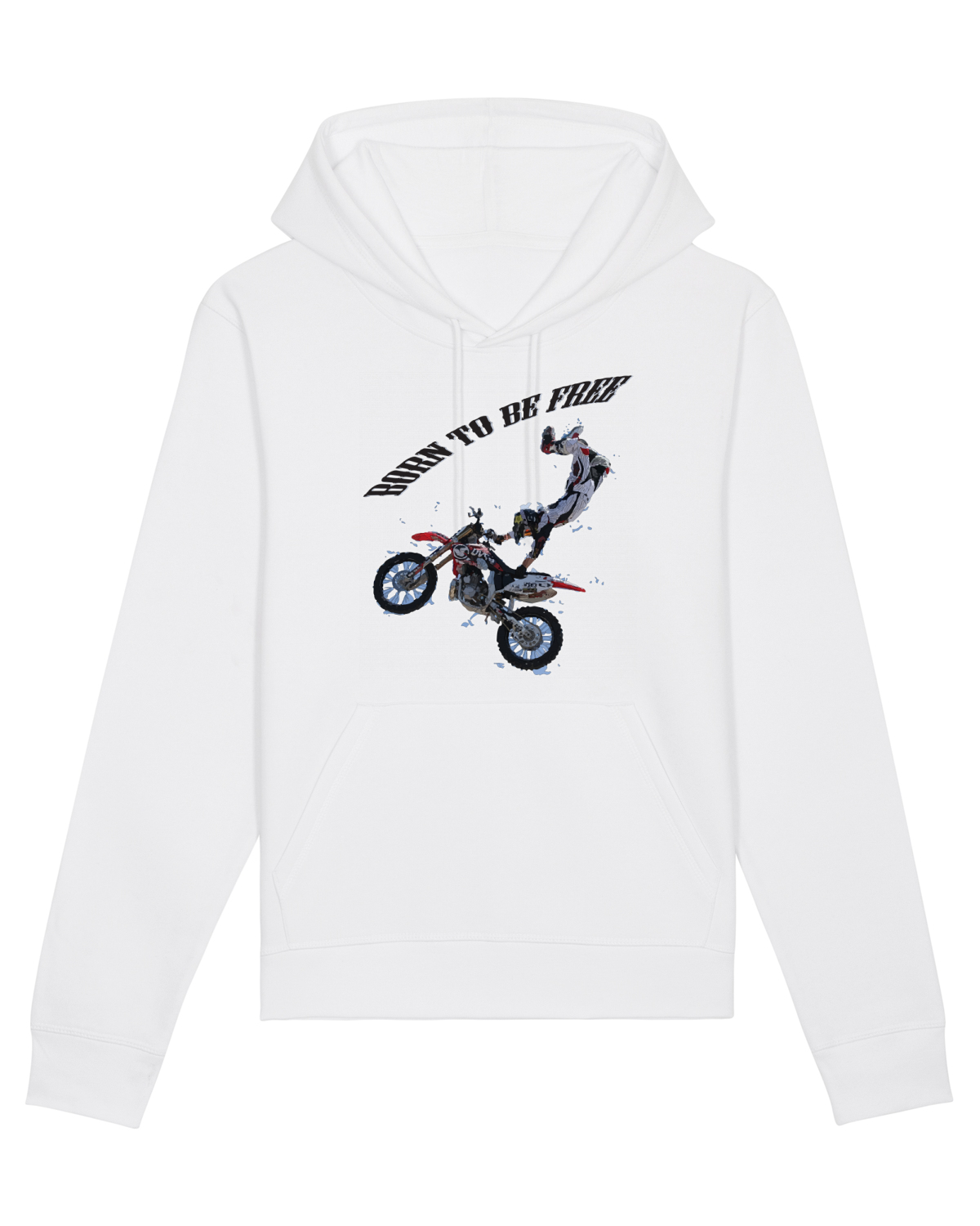 Hanorac Unisex Drummer White