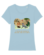 My dog is my best friend 4 Tricou mânecă scurtă guler larg fitted Damă Expresser
