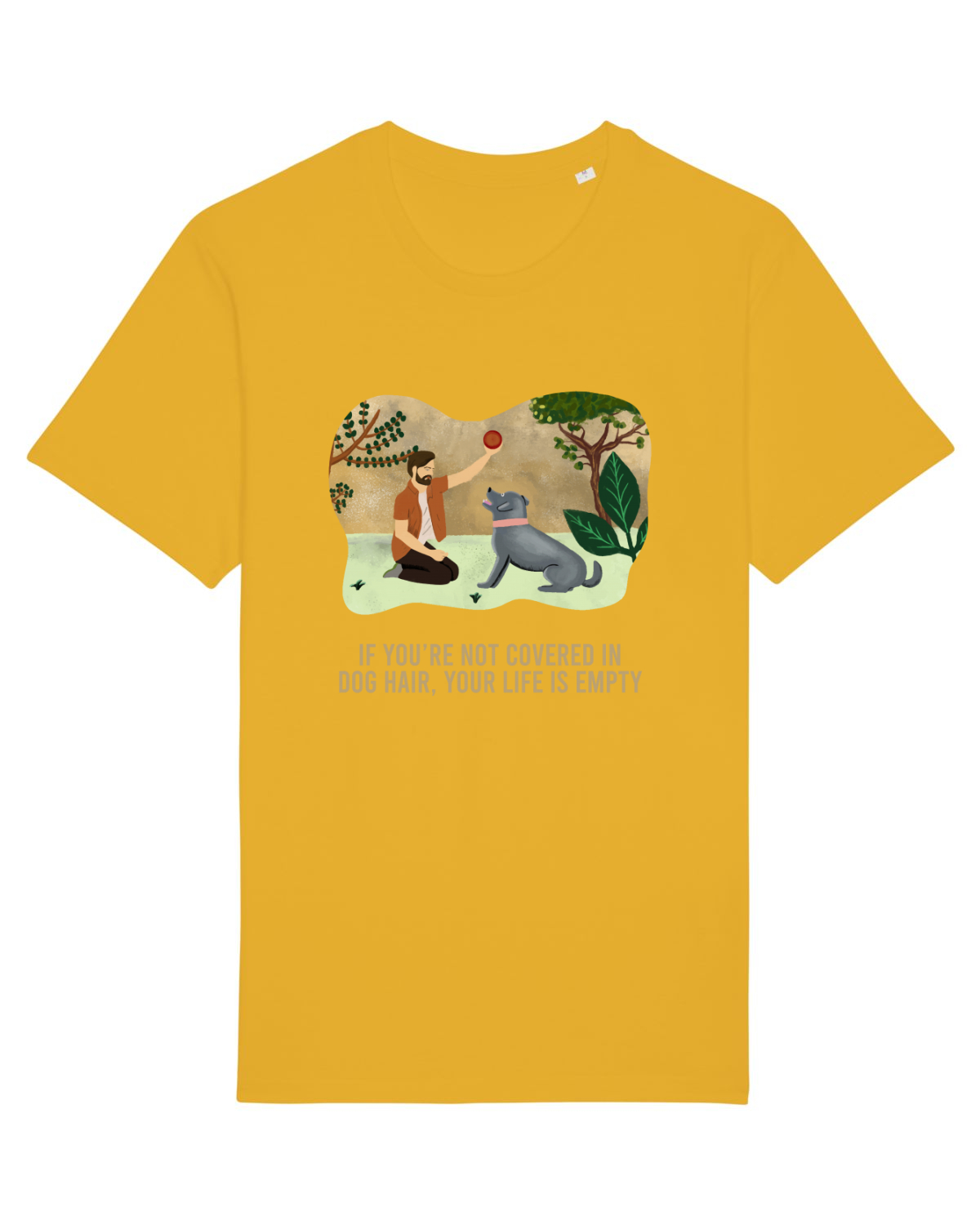Tricou mânecă scurtă Unisex Rocker Spectra Yellow